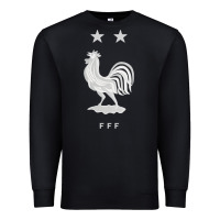 Black FFF Two Stars Premium Sweatshirt - DesignPulse