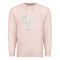 Pale Pink FFF Two Stars Premium Sweatshirt - DesignPulse
