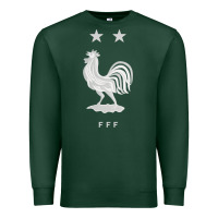 Sports Green FFF Two Stars Premium Sweatshirt - DesignPulse