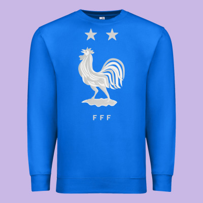 Fff Two Stars Premium Sweatshirt Designed By Designpulse