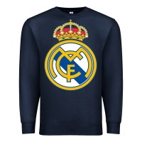 Navy real,madrid Premium Sweatshirt - DesignPulse