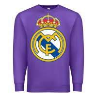 Purple real,madrid Premium Sweatshirt - DesignPulse
