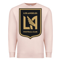 Pale Pink LAFC Premium Sweatshirt - DesignPulse