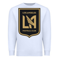 White LAFC Premium Sweatshirt - DesignPulse