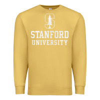 Antique Gold stanford university logo Premium Sweatshirt - DesignPulse
