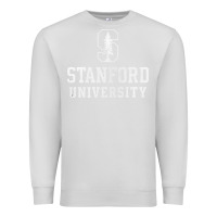 Dove Grey stanford university logo Premium Sweatshirt - DesignPulse