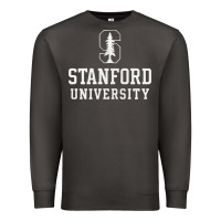 Smoke stanford university logo Premium Sweatshirt - DesignPulse