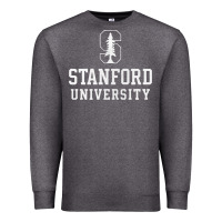 Charcoal Heather stanford university logo Premium Sweatshirt - DesignPulse