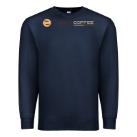 Navy ziggi's coffee Premium Sweatshirt - DesignPulse