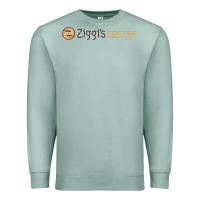 Seafoam ziggi's coffee Premium Sweatshirt - DesignPulse
