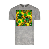 Cloud Rock St. Patrick's sunflower seamless pattern Vintage Tee - BundleAndBundleShop