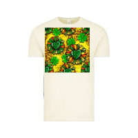 Vintage Arctic St. Patrick's sunflower seamless pattern Vintage Tee - BundleAndBundleShop