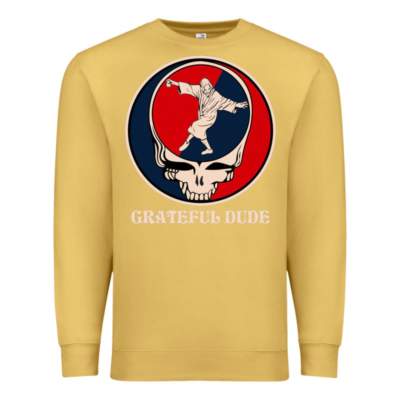 Grateful Dude Premium Sweatshirt by DesignPulse | Teevron