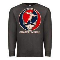 Smoke grateful dude Premium Sweatshirt - DesignPulse