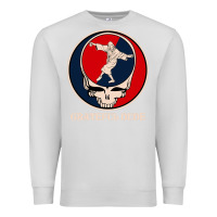 Dove Grey grateful dude Premium Sweatshirt - DesignPulse