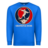 True Royal grateful dude Premium Sweatshirt - DesignPulse