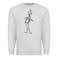 Dove Grey vintage wizard of oz tinman Premium Sweatshirt - DesignPulse