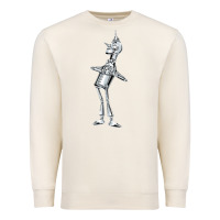 Sandshell vintage wizard of oz tinman Premium Sweatshirt - DesignPulse