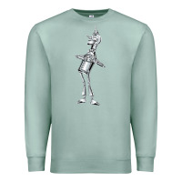 Seafoam vintage wizard of oz tinman Premium Sweatshirt - DesignPulse