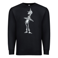 Black vintage wizard of oz tinman Premium Sweatshirt - DesignPulse