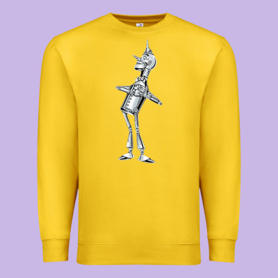 Vintage Wizard Of Oz Tinman Premium Sweatshirt Designed By Designpulse