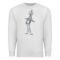 Oatmeal Heather vintage wizard of oz tinman Premium Sweatshirt - DesignPulse