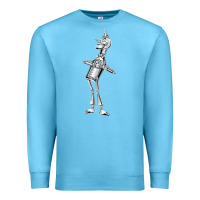 Ocean Blue vintage wizard of oz tinman Premium Sweatshirt - DesignPulse