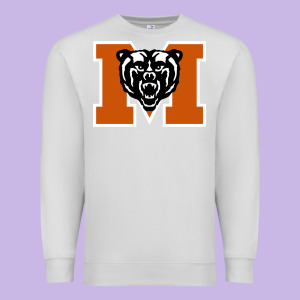 Mercer Bears Premium Sweatshirt Designed By Designpulse