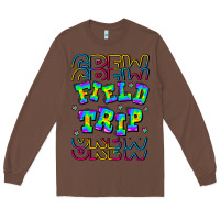 Chestnut Crew Field Trip Long Sleeve Tee - CowhideDigitalArt