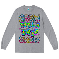 Heather Grey Crew Field Trip Long Sleeve Tee - CowhideDigitalArt