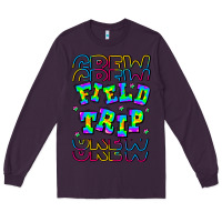 Plum Crew Field Trip Long Sleeve Tee - CowhideDigitalArt