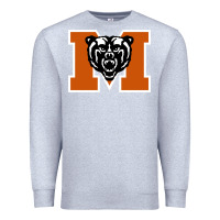 Heather Grey mercer bears Premium Sweatshirt - DesignPulse