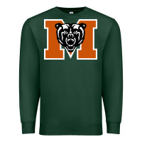 Sports Green mercer bears Premium Sweatshirt - DesignPulse