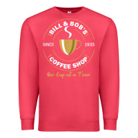 Cardinal bill and bob coffee shop aa recovery gift t shirt Premium Sweatshirt - PixelWave