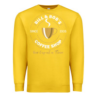 Lemon bill and bob coffee shop aa recovery gift t shirt Premium Sweatshirt - PixelWave