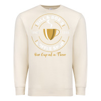 Sandshell bill and bob coffee shop aa recovery gift t shirt Premium Sweatshirt - PixelWave