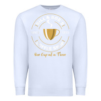 White bill and bob coffee shop aa recovery gift t shirt Premium Sweatshirt - PixelWave