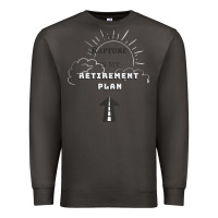Smoke the rapture is my retirement plan bible heaven jesus Premium Sweatshirt - PixelWave