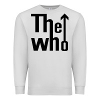 Dove Grey the,who,the,who,collection Premium Sweatshirt - PixelWave