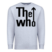 Heather Grey the,who,the,who,collection Premium Sweatshirt - PixelWave