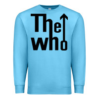 Ocean Blue the,who,the,who,collection Premium Sweatshirt - PixelWave
