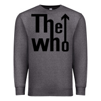 Charcoal Heather the,who,the,who,collection Premium Sweatshirt - PixelWave