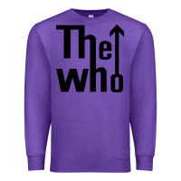 Purple the,who,the,who,collection Premium Sweatshirt - PixelWave