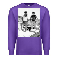 Purple Thelma And Louise Premium Sweatshirt - PixelWave