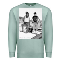 Seafoam Thelma And Louise Premium Sweatshirt - PixelWave
