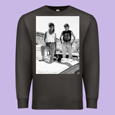 Thelma And Louise Premium Sweatshirt Designed By Pixelwave