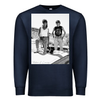 Navy Thelma And Louise Premium Sweatshirt - PixelWave