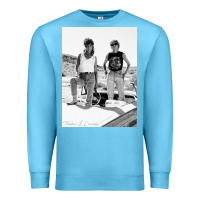Ocean Blue Thelma And Louise Premium Sweatshirt - PixelWave