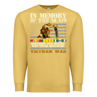 Antique Gold Vietnam War Veterans US Memorial Day In The Memory Of 58479 38 Premium Sweatshirt - PixelWave