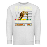 Oatmeal Heather Vietnam War Veterans US Memorial Day In The Memory Of 58479 38 Premium Sweatshirt - PixelWave